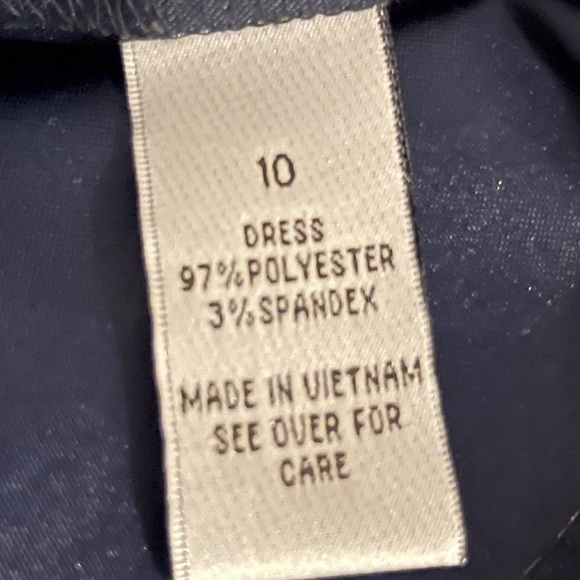 Alyx Navy Sheath Dress Size 10 - Picture 4 of 4